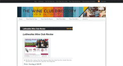 Desktop Screenshot of 4-seasons-wine-club.wineclubdirectory.net